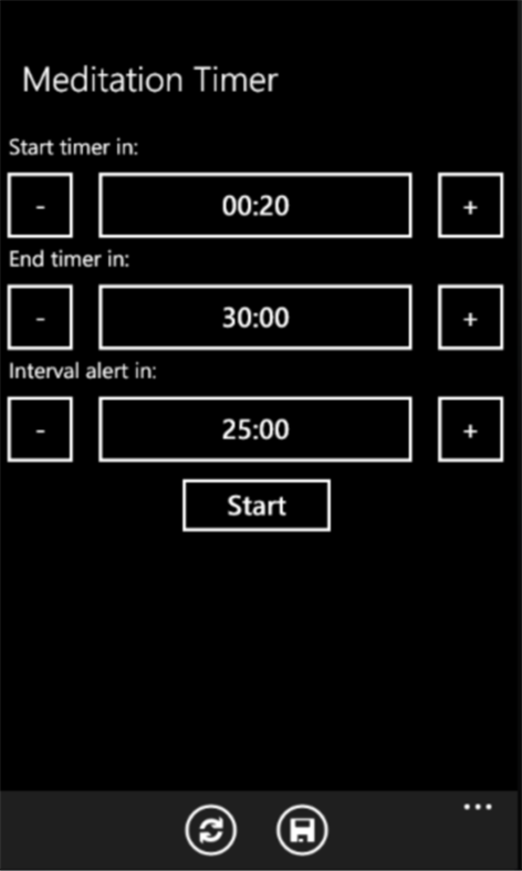 Meditation Timer Lite Screenshots 1