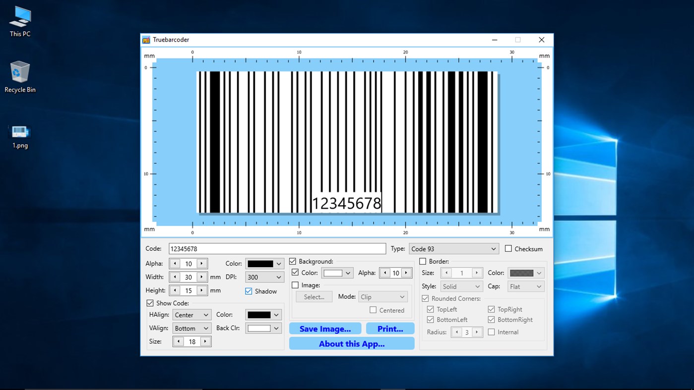 #2. BarCoderPro (Windows) 作者: Amran Apps