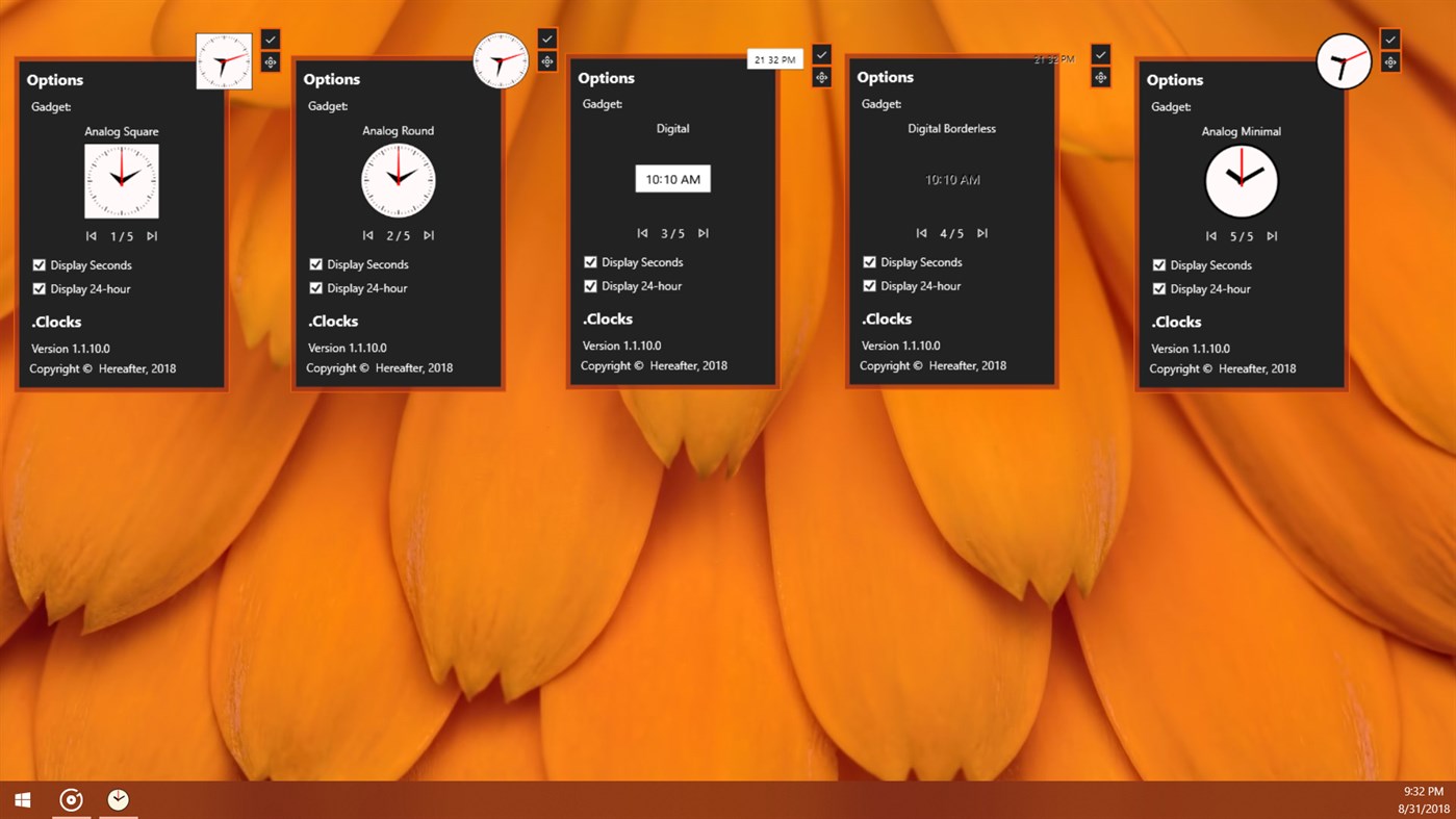#3. .Clocks (Windows) 게시자: Hereafter2
