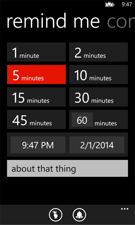 QuickMinder Screenshots 1