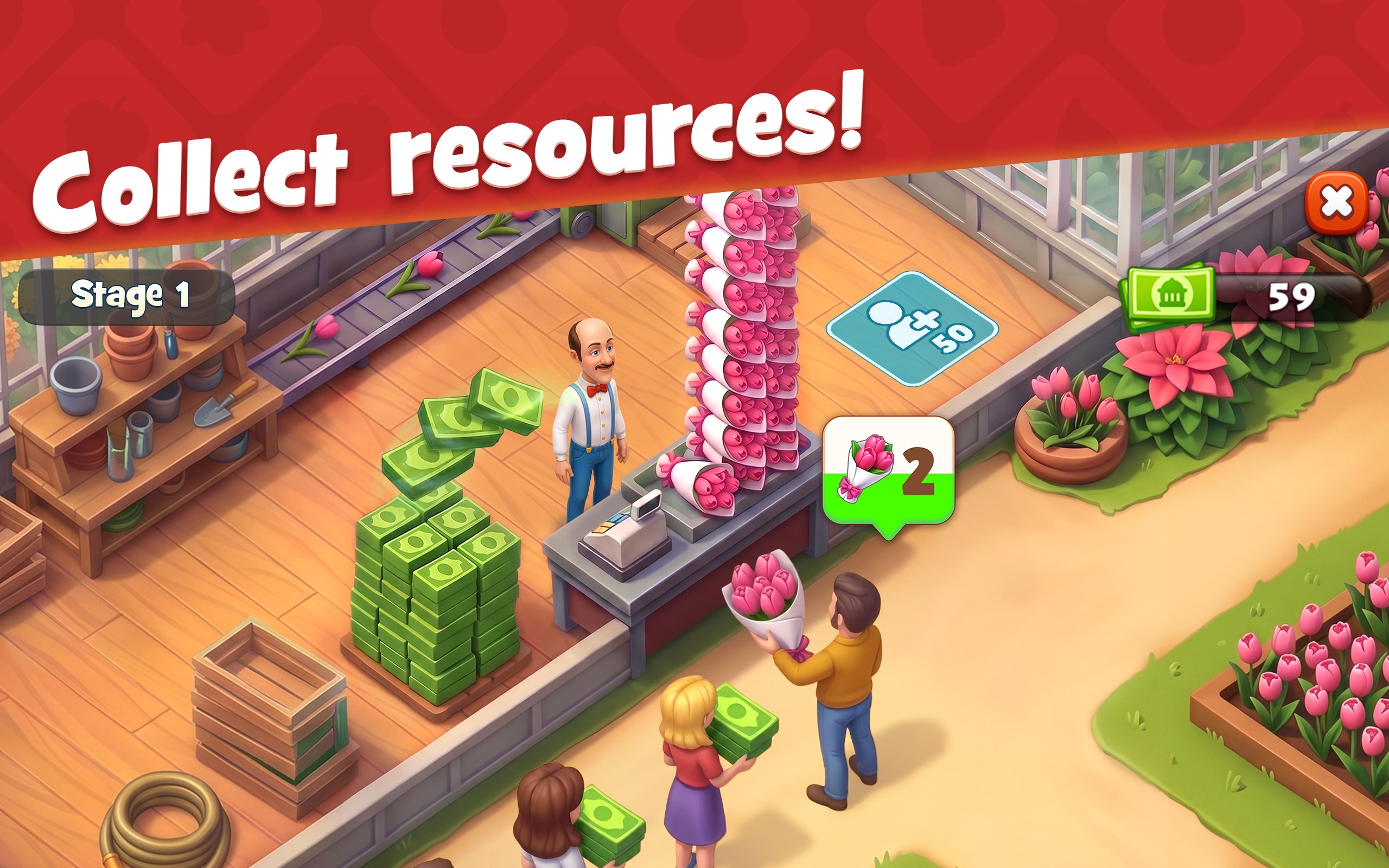 Gardenscapes screenshot
