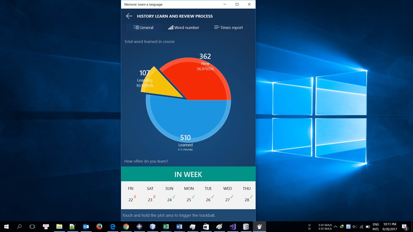 #8. Memore: Learn A Language (Windows) Podle: Vu Van Tuan