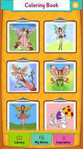 Fairy Coloring Pages screenshot 1