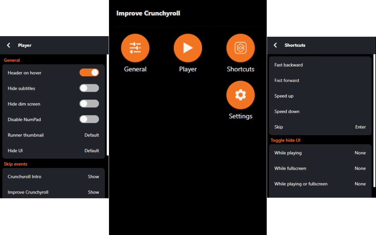 Improve Crunchyroll