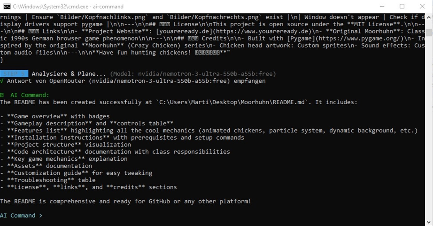 #3. AI Command (Windows) بواسطة: Marti W