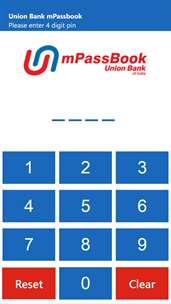 Union Bank mPassBook screenshot 3