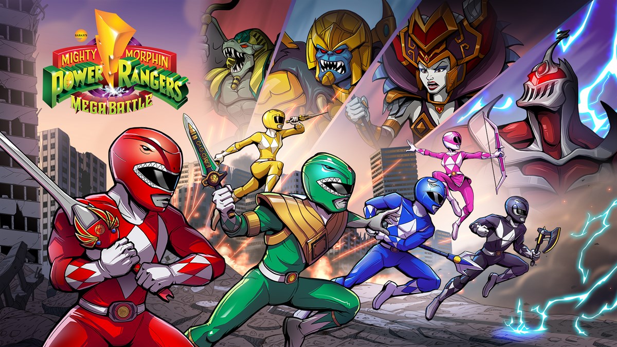 Saban's Mighty Morphin Power Rangers: Mega Battle Pre-Order Bundle