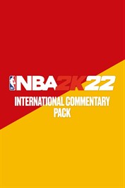 NBA 2K22: Pacote de Comentário Internacional