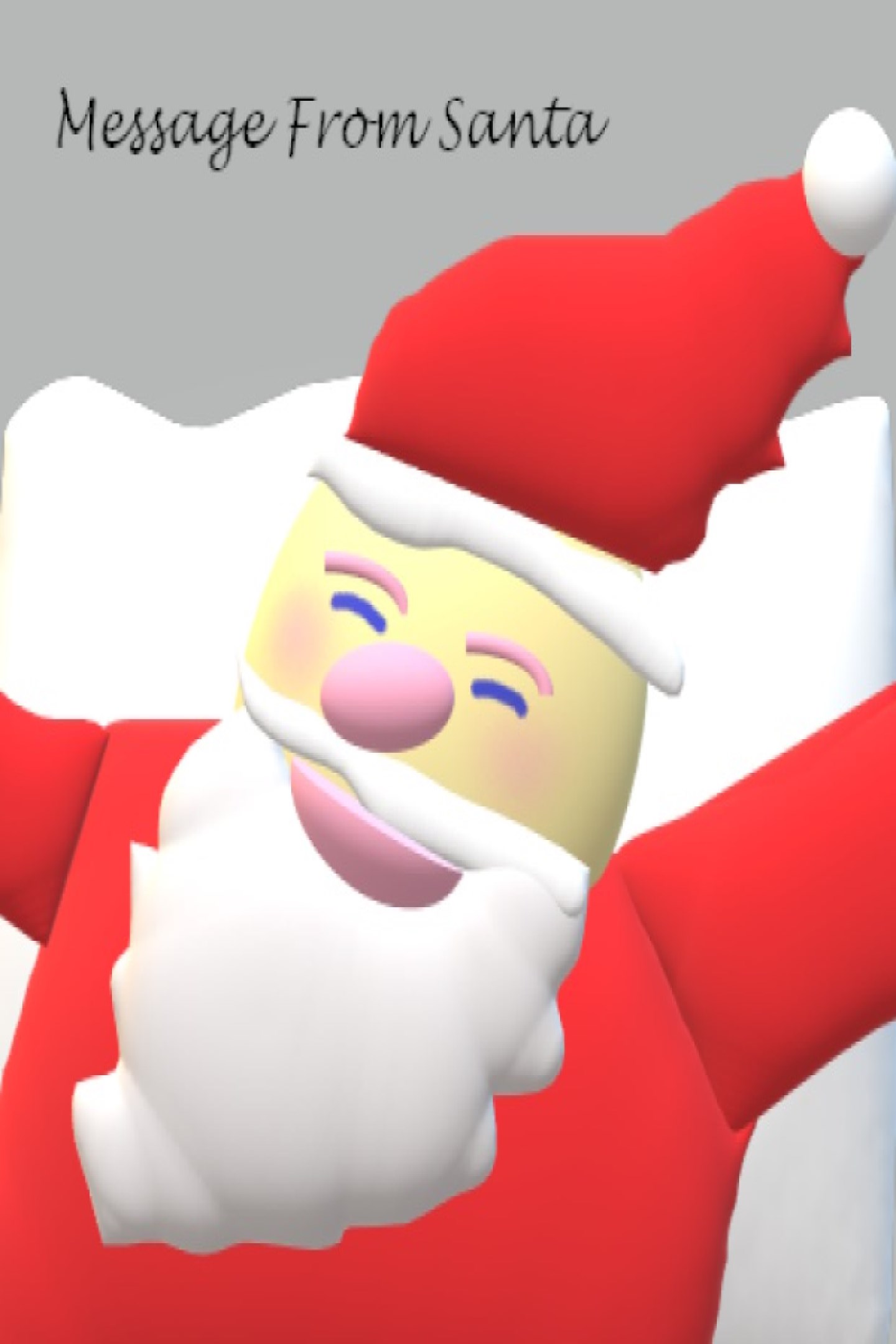 Personalised Message From Santa