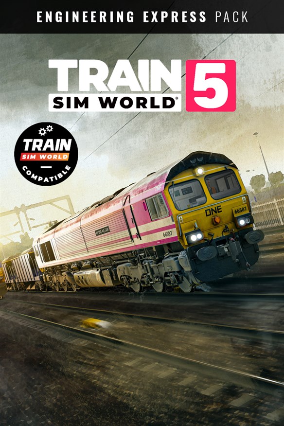 Train Sim World 5: Edinburgh - Glasgow: Engineering Express Pack Xbox Series X|S and Xbox One cover art