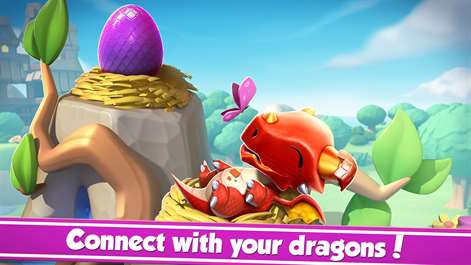 Screenshot: Connect with your dragons!