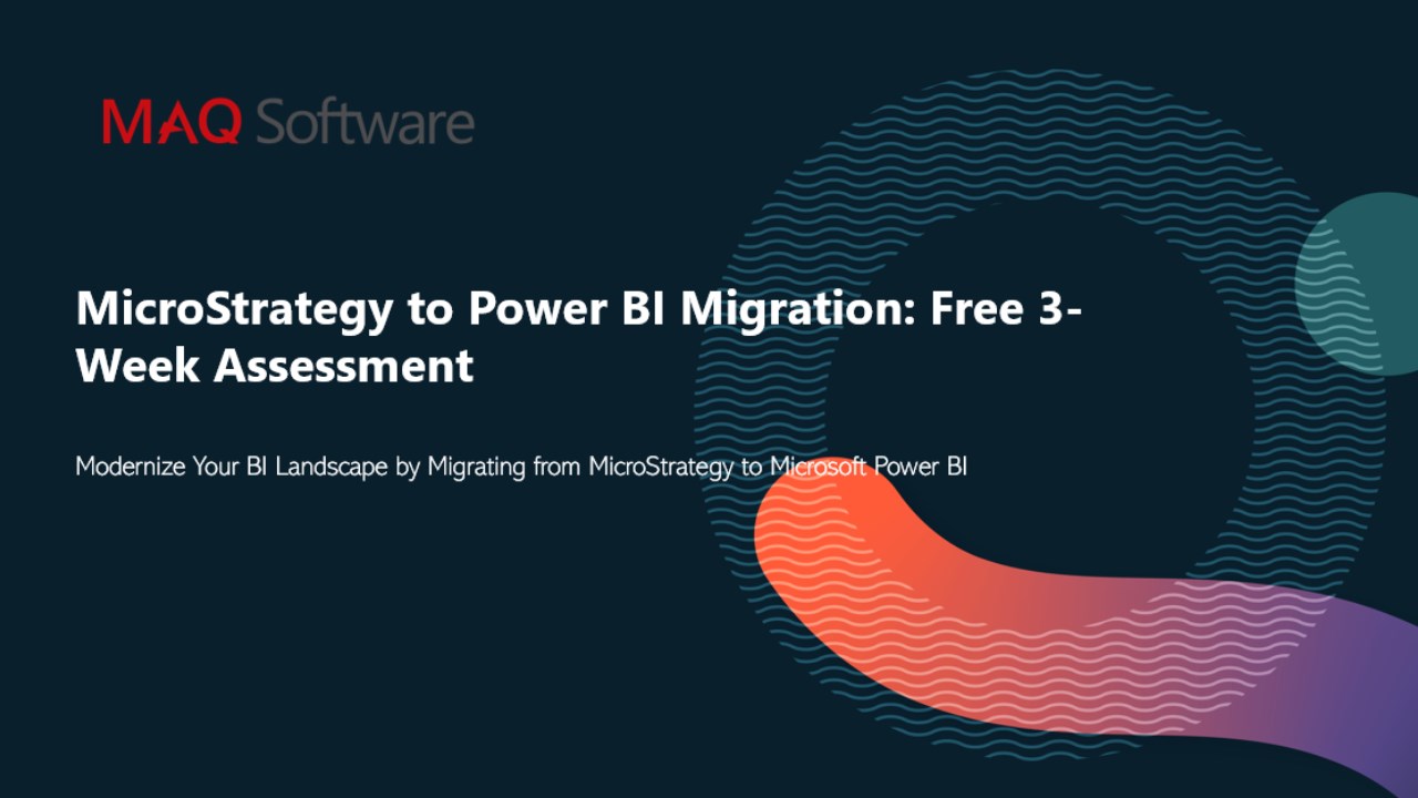 Snapshot 1 of MicroStrategy to Power BI Migration: Free 3-Week Assessment
