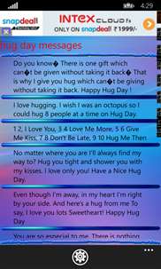 hug day messages screenshot 4