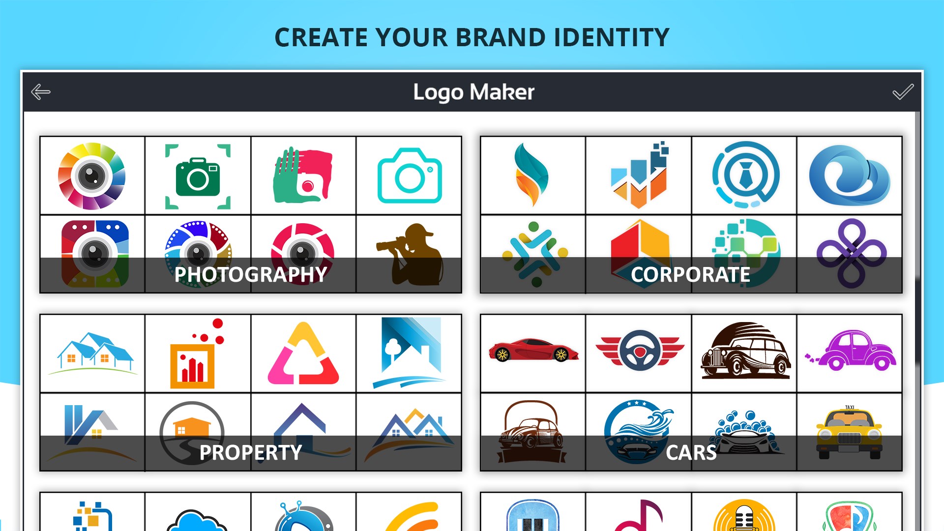 Logo creator. Brand logo creator. Logo maker creator. Logo maker creator designed. Logo Factory app logo maker.