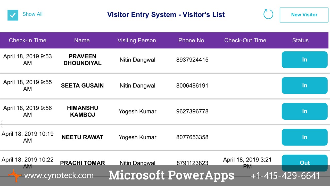 Snapshot 1 of PowerApp in a Day Workshop: 1-Hr Assessment