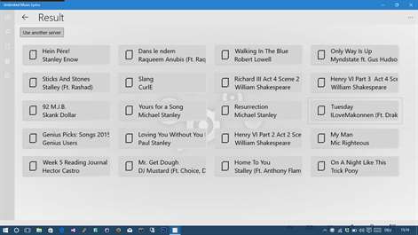 Unlimited Music Lyrics Screenshots 2