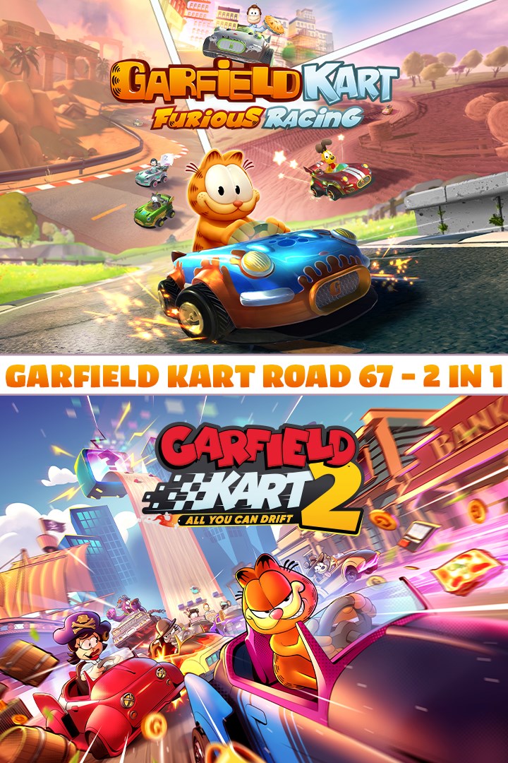 Garfield Kart Road 67 - 2 in 1 | Xbox | Chiave | Privato