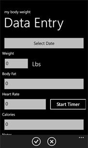 My Body Weight screenshot 3