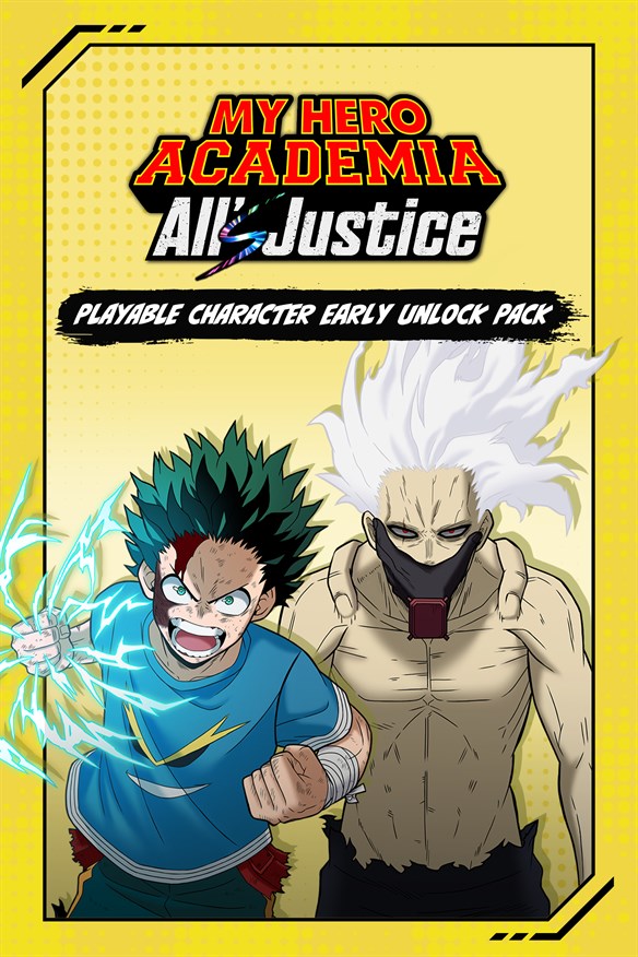 MY HERO ACADEMIA: All’s Justice - Playable Character Early Unlock Pack Xbox Series X|S and Xbox One cover art