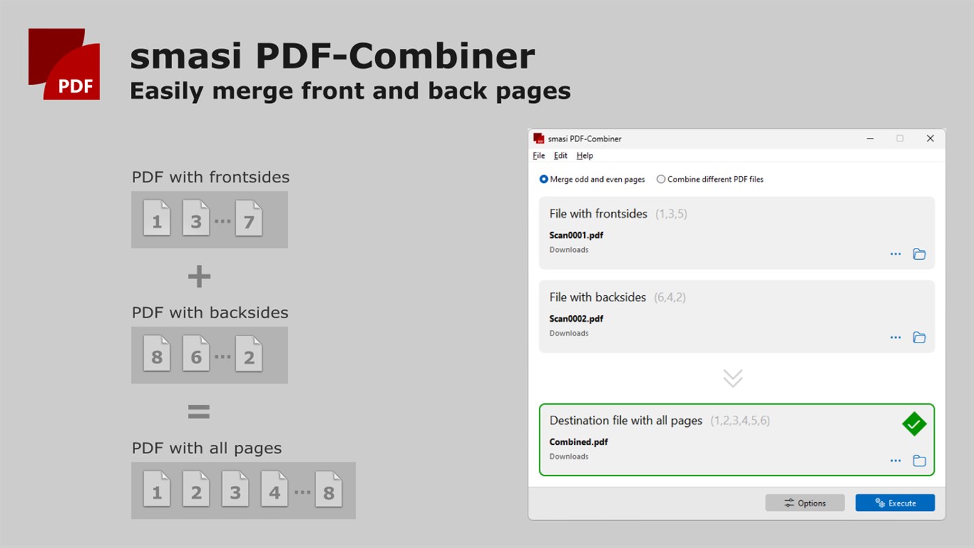 #1. smasi PDF-Combiner (Windows) 게시자: 2S-Software AG