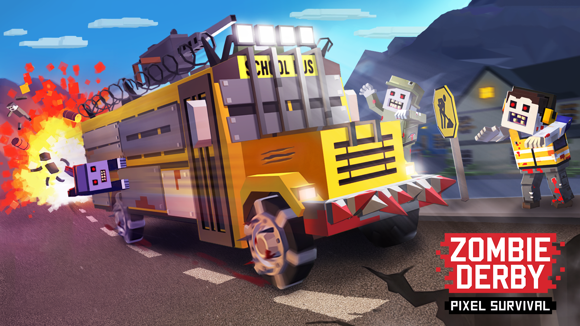 Zombie Derby: Pixel Survival screenshot thumbnail video