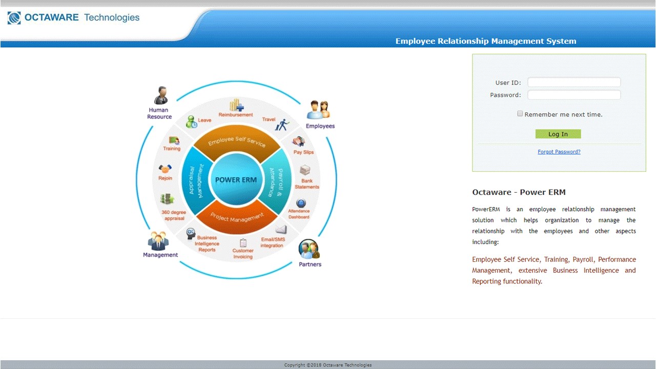 Snapshot 1 of PowerERM HRMS APP
