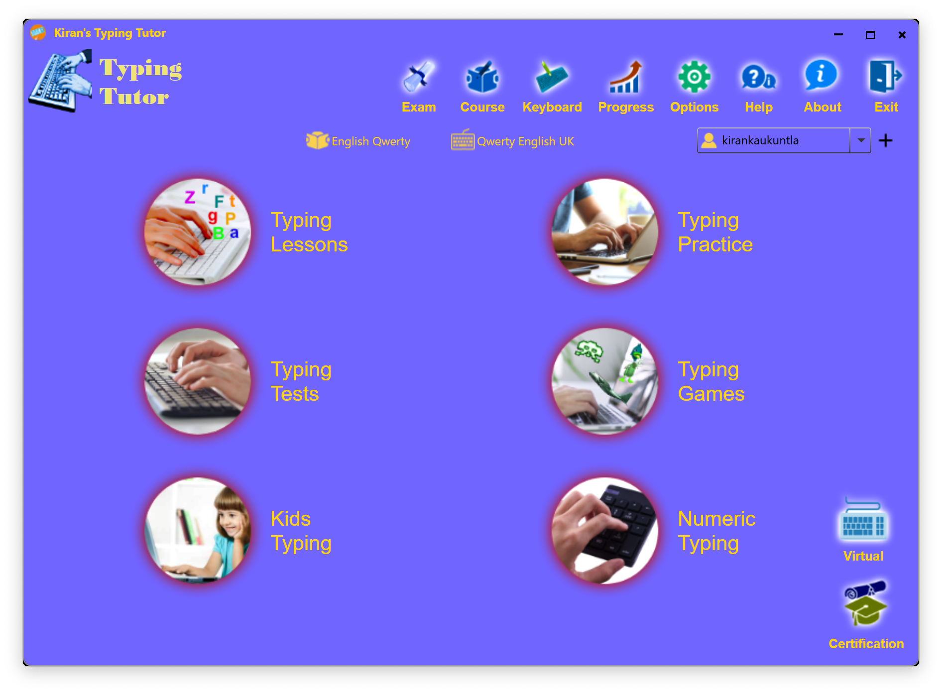 Free tutor download touch typing