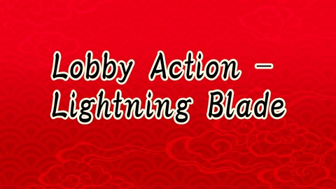 NTBSS: Lobby Action - Lightning Blade