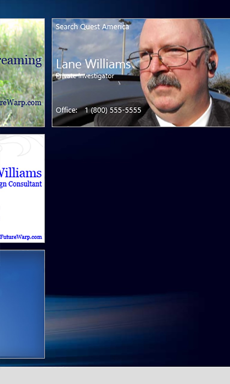 Digital Business Cards for Windows 10