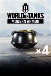 World of Tanks – 4 Glückskriegskassen