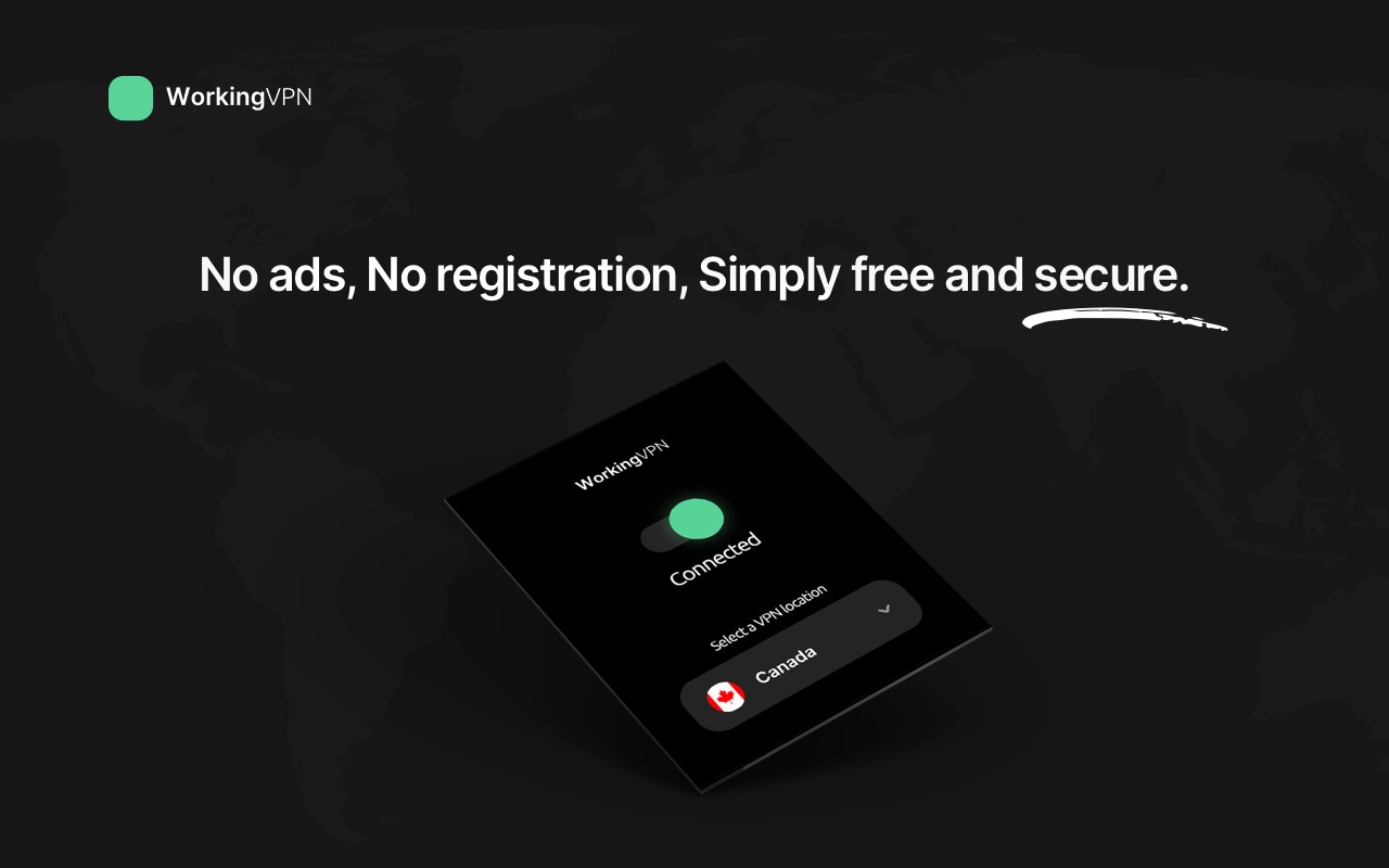 WorkingVPN - A Free VPN that just works