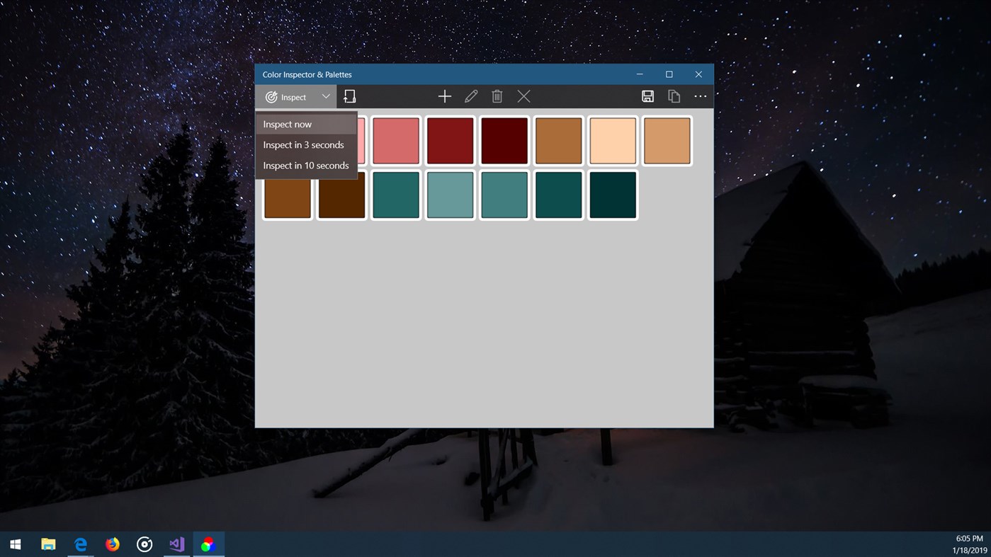 #1. Color Inspector & Palettes (Windows) โดย: Hereafter2
