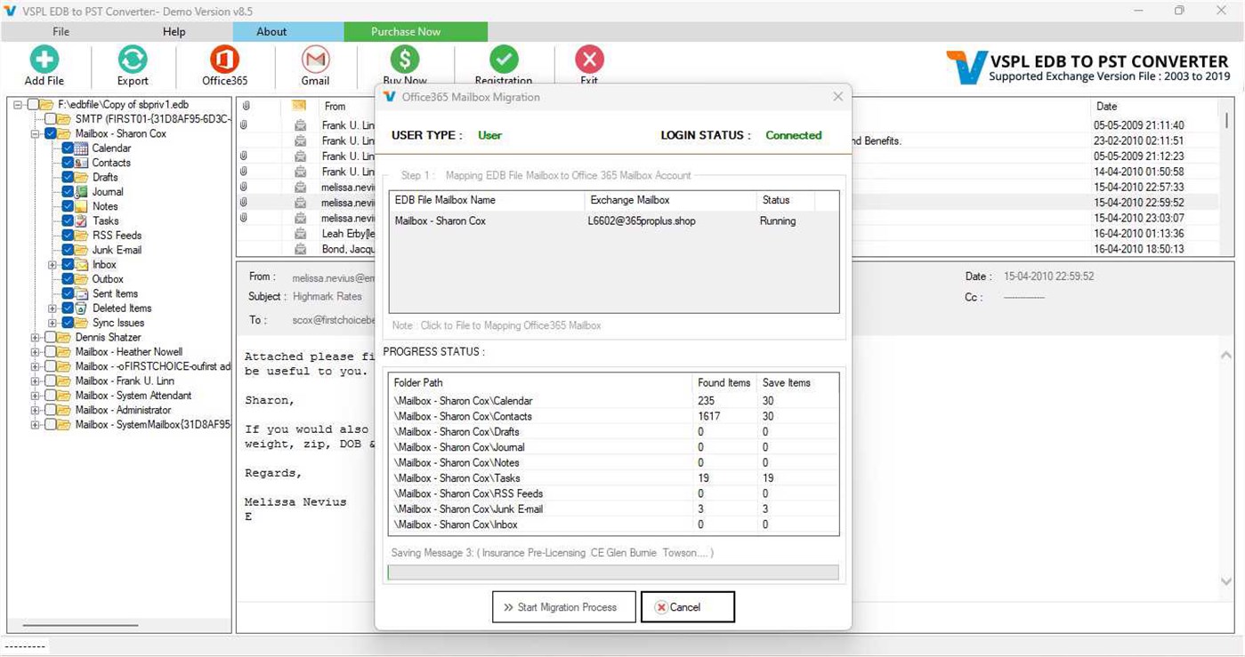 #7. VSPL EDB to PST Converter (Windows) 来自: VARTIKA SOFTWARE PRIVATE LIMITED