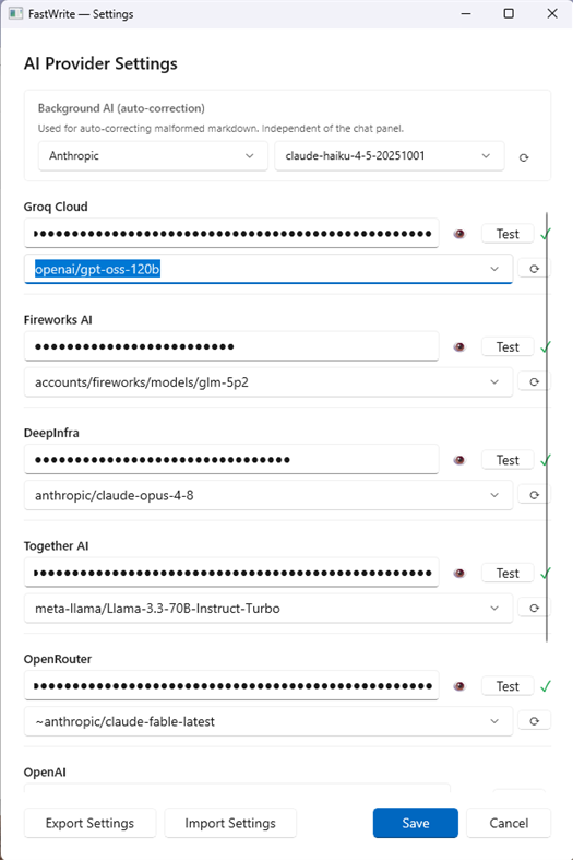 #3. FastWrite (Windows) بواسطة: Gain Publications