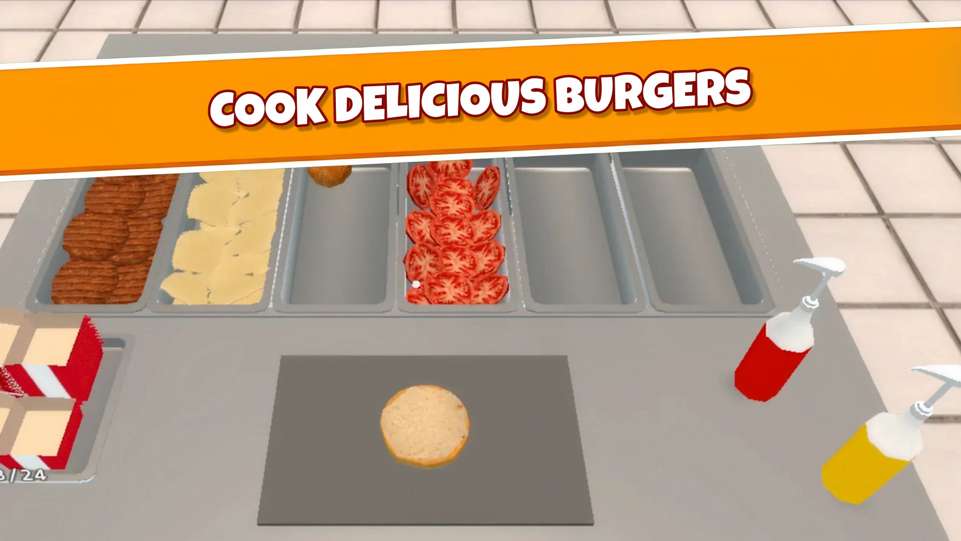 Burger Restaurant Simulator 3D screenshot