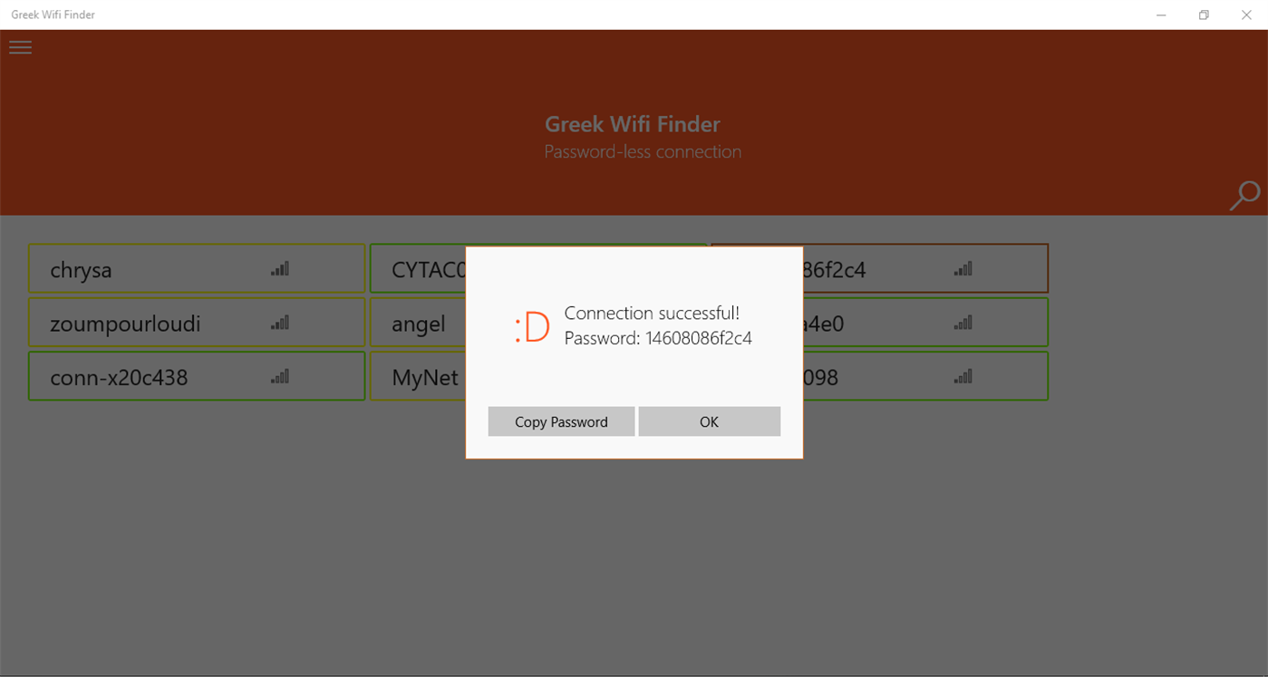#3. Greek Wifi Finder (Windows) Ved: George Chondrompilas