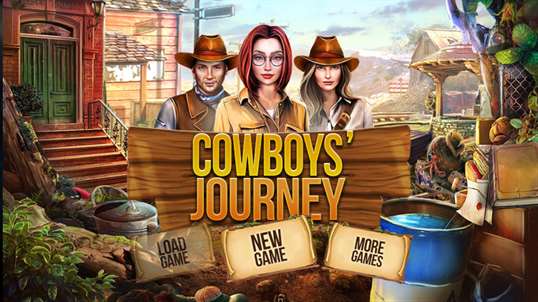Hidden Objects: Cowboys Journey screenshot 1