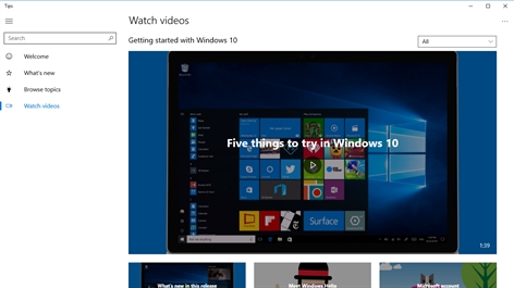 Windows 10 Get Started app updated with more content | On MSFT