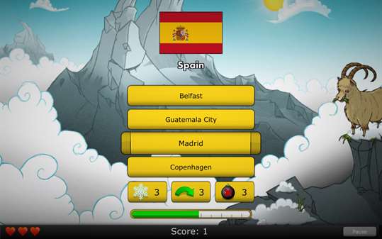 Capitals Quizzer - Country and Cities Trivia Game screenshot 1