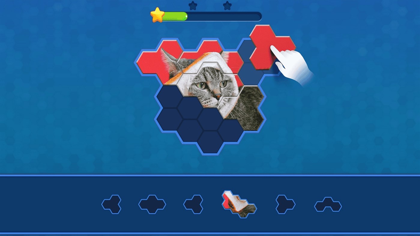 #4. Jigsaw Hexa Puzzle (Windows) By: Playtouch