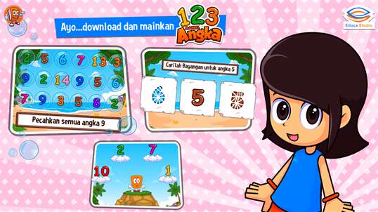 Marbel Angka - Game Belajar Anak screenshot 5