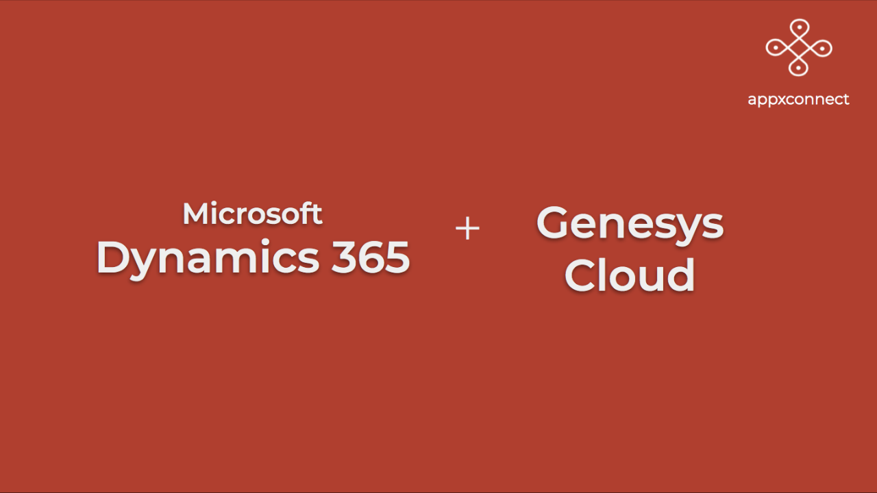 Snapshot 1 of Genesys Cloud Contact Center for Dynamics 365