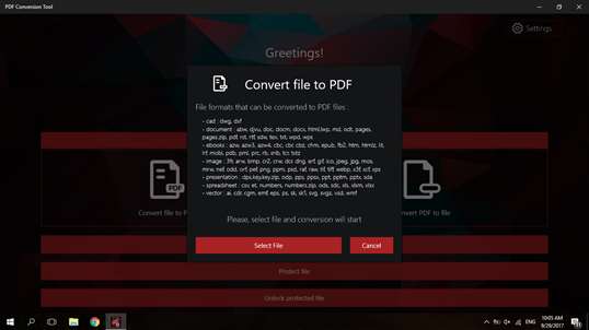 PDF Conversion Tool screenshot 3