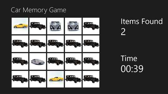 Car Memory Game screenshot 3