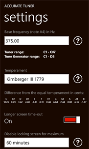 Accurate Tuner Pro screenshot 5