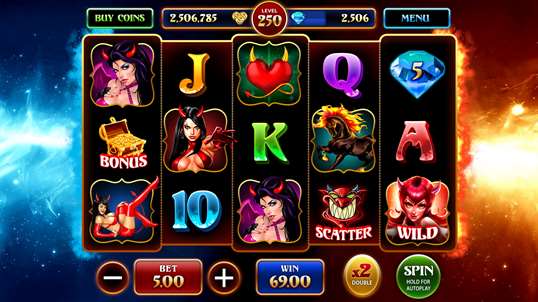 Red Hot Devils Free Vegas Slots screenshot 2