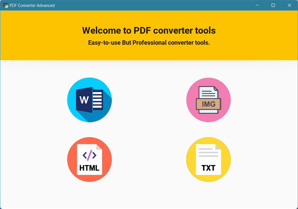 PDF to Word Converter Professional (Windows) بواسطة: Eshqol Development
