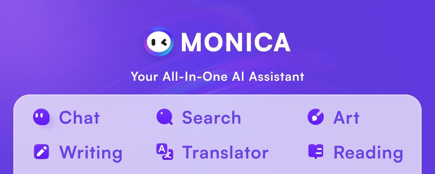 Monica - Your AI Copilot powered by ChatGPT marquee promo image