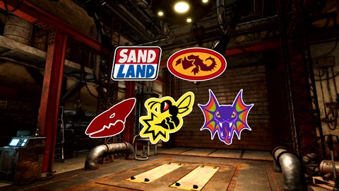 SAND LAND - Geji Dragon Decal Set