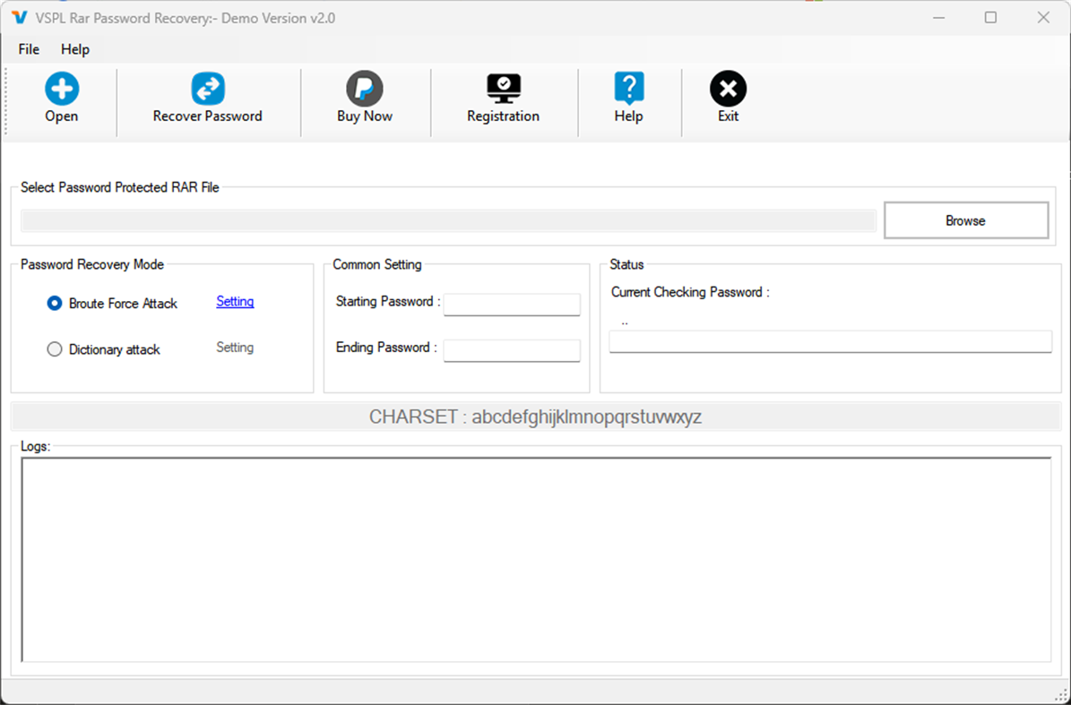 #1. Rar Password Recovery Software (Windows) Podle: VARTIKA SOFTWARE PRIVATE LIMITED
